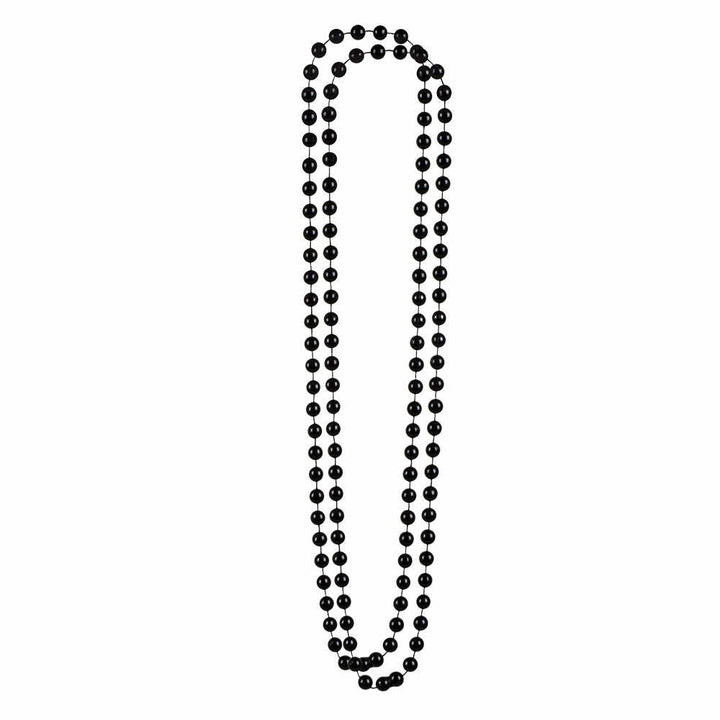 2 Colliers de perles noires,Farfouil en fÃªte,Bijoux
