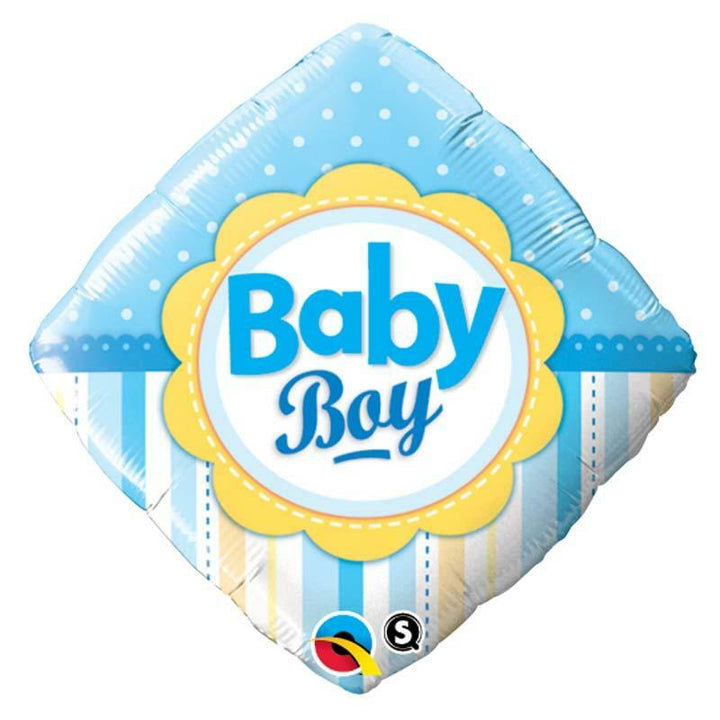 Ballon en aluminium Baby boy bleu 45cm 18" Qualatex®,Farfouil en fÃªte,Ballons