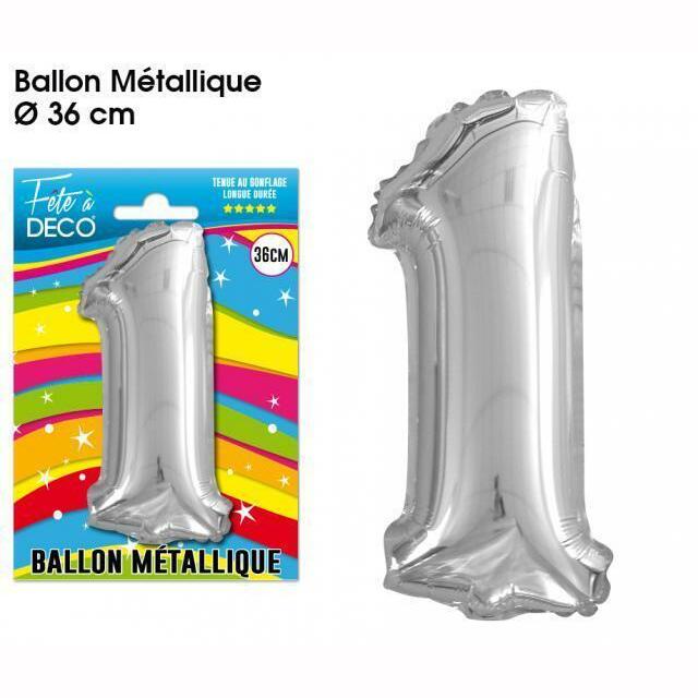 BALLON MÉTALLIQUE CHIFFRE AU CHOIX,1,Farfouil en fÃªte,Ballons