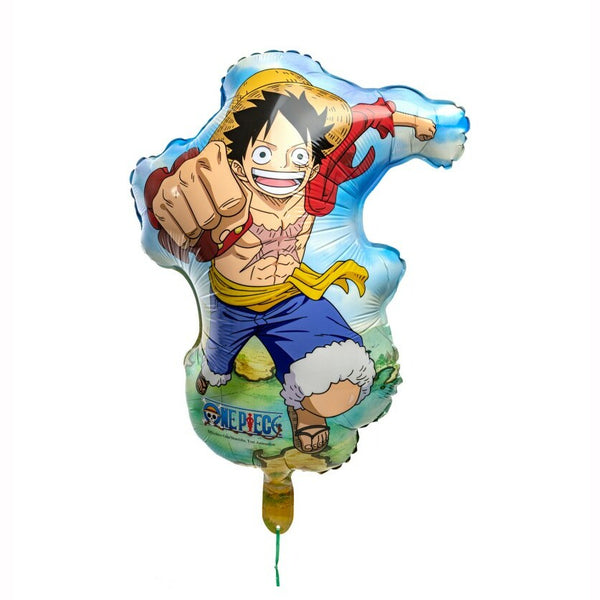 Ballon mylar Luffy One Piece™ 34.6 x 45 cm,Farfouil en fÃªte,Ballons