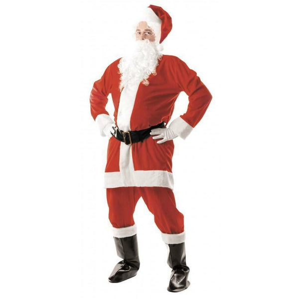 Costume de Père Noël américain luxe,Farfouil en fÃªte,Déguisements