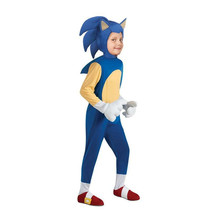 Disguise Officiel SEGA Deguisement Sonic Enfant, Costume Sonic Garcon  Déguisement de Carnaval Mardi Gras Anniversaire Halloween Fête Noel M :  : Jeux et Jouets