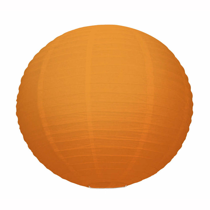 Lanterne japonaise orange 15 cm,Farfouil en fÃªte,Lampions, lanternes, boules alvéolés