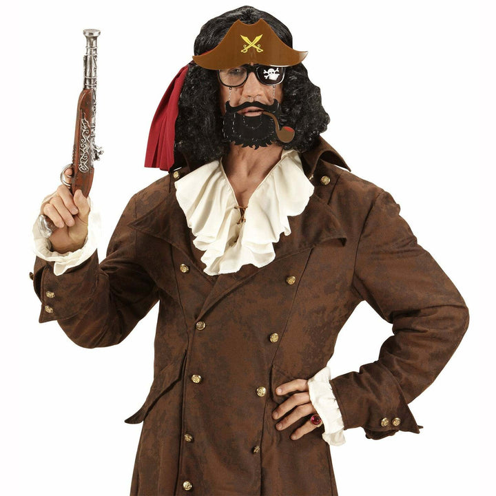 Lunettes de capitaine des pirates avec barbe,Farfouil en fÃªte,Lunettes