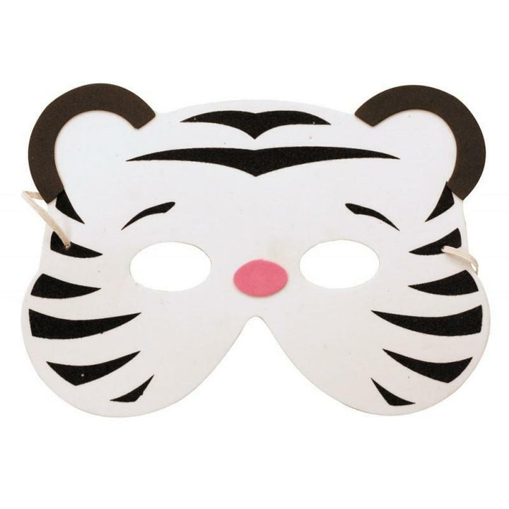 Masque enfant en mousse EVA - Tigre blanc,Farfouil en fÃªte,Masques