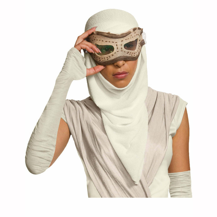 Masque et capuche Rey Star Wars VII™,Farfouil en fÃªte,Masques