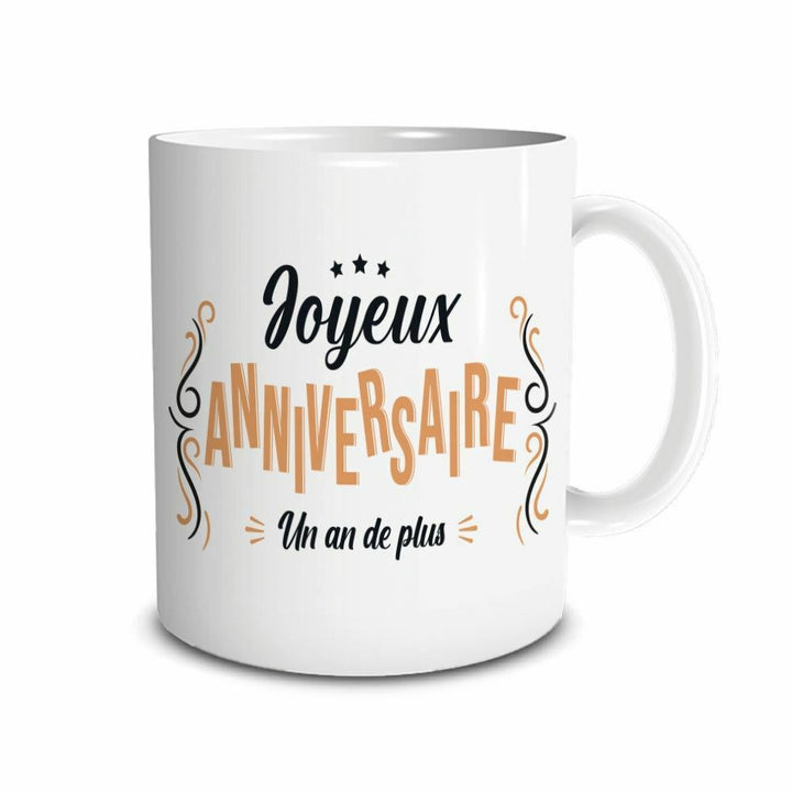 Mug / tasse anniversaire "Joyeux anniversaire,Farfouil en fÃªte,Cadeaux anniversaires festifs et rigolos