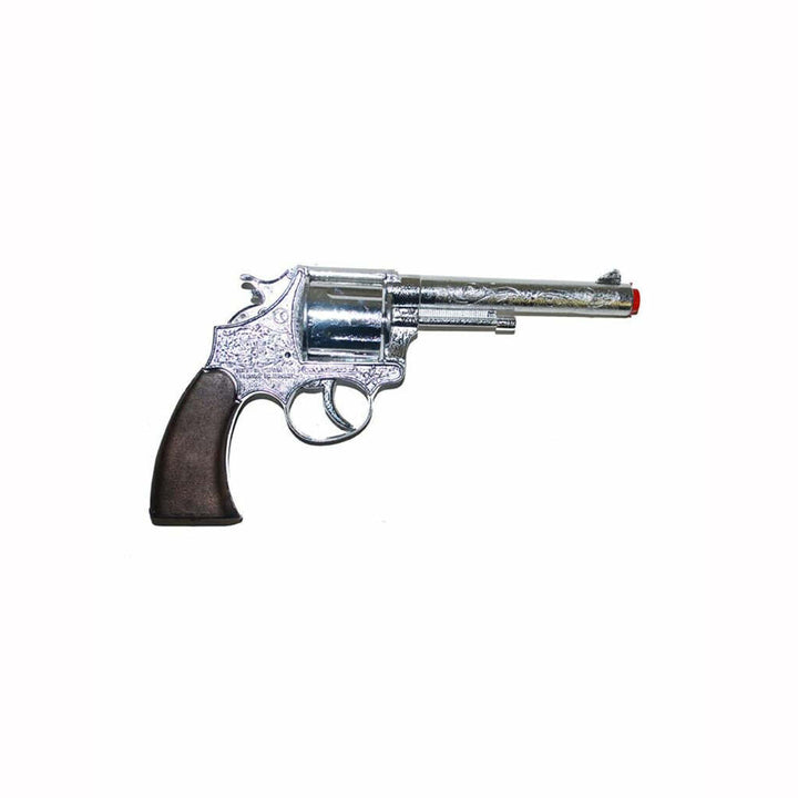 Pistolet revolver western argent pvc et métal,Farfouil en fÃªte,Armes