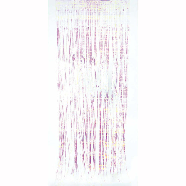 Rideau brillant irisé 92 x 250 cm,Farfouil en fÃªte,Pompons, suspensions