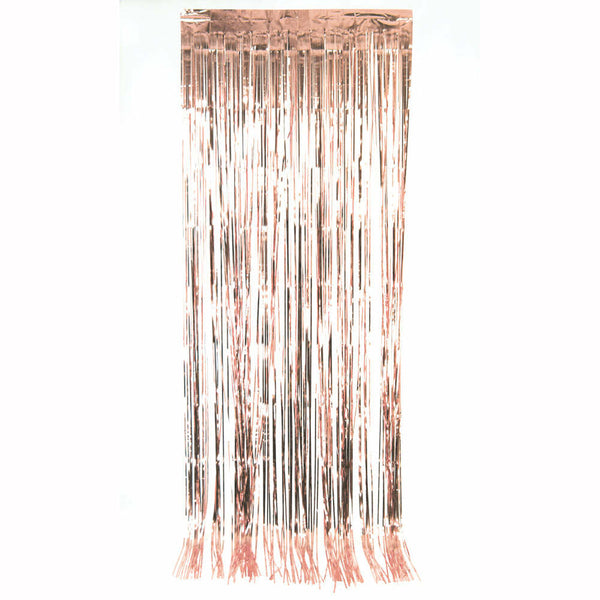 Rideau brillant Rose Gold 92 x 250 cm,Farfouil en fÃªte,Pompons, suspensions