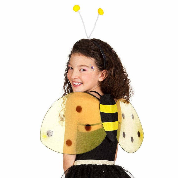 Set abeille avec serre-tête et ailes enfant,Farfouil en fÃªte,Chapeaux