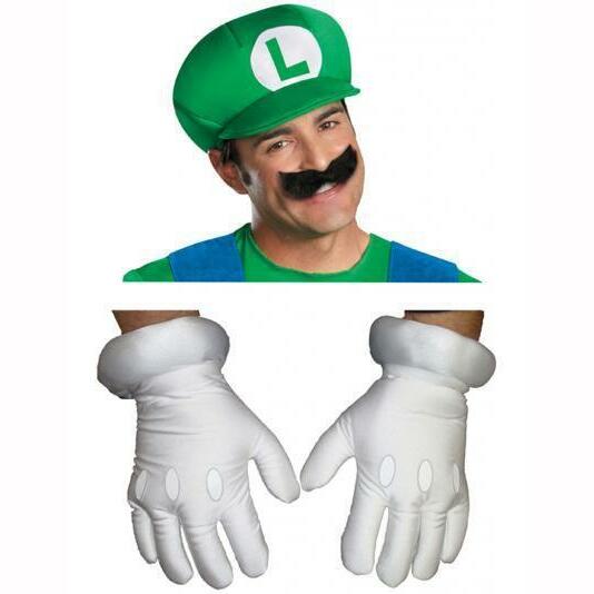 Set d'accessoires Luigi™ luxe adulte Mario Bros™,Farfouil en fÃªte,Chapeaux