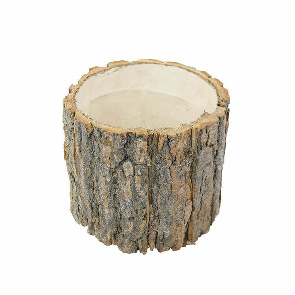 Support tronc d'arbre en bois 13 x 11 cm,Farfouil en fÃªte,Décorations