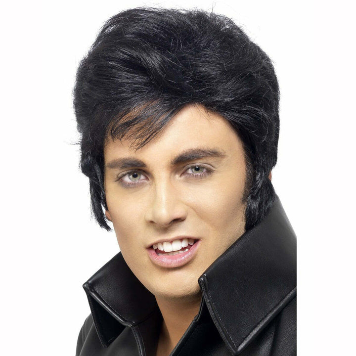 Perruque adulte Elvis Presley licence officielle,Farfouil en fÃªte,Perruque