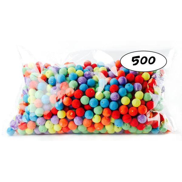 Sachet de 500 boules multicolores cotillons