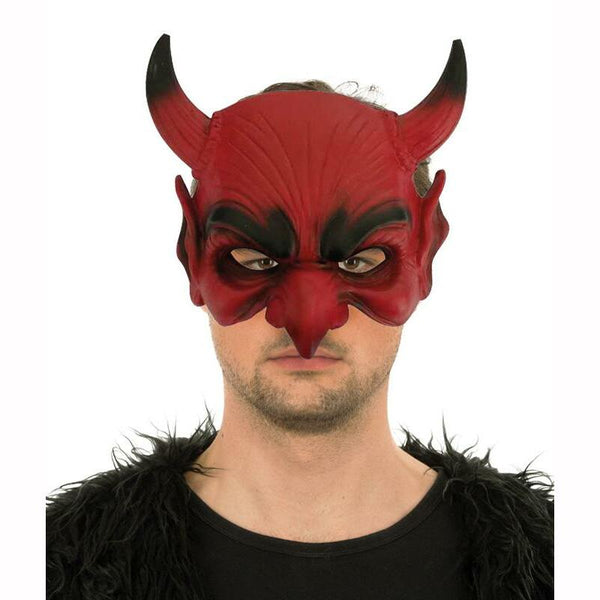 1/2 masque diable rouge supersoft,Farfouil en fÃªte,Masques