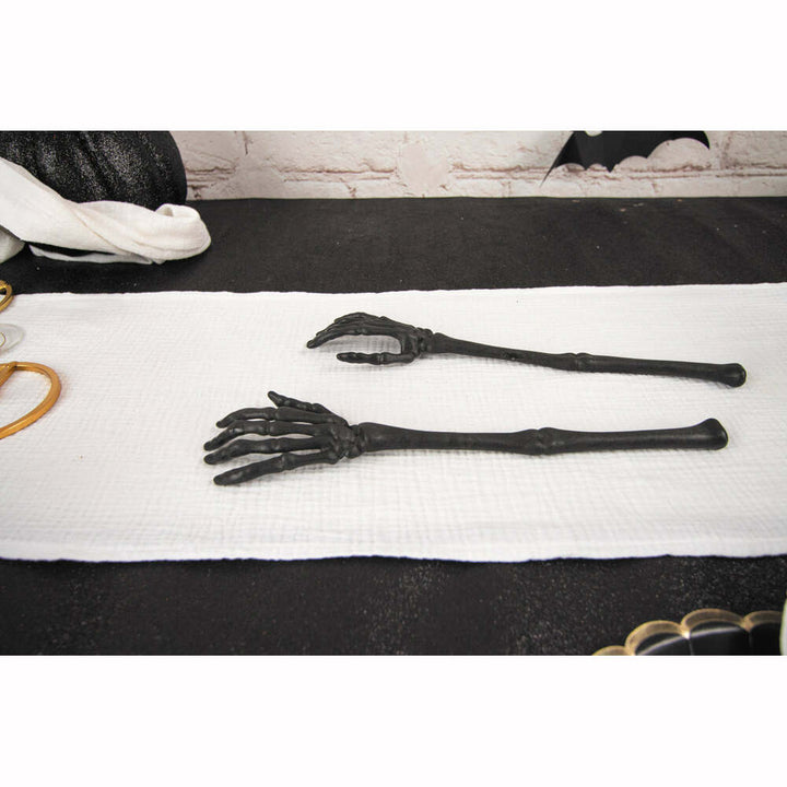 2 bras de squelette noir,Farfouil en fÃªte,Décorations