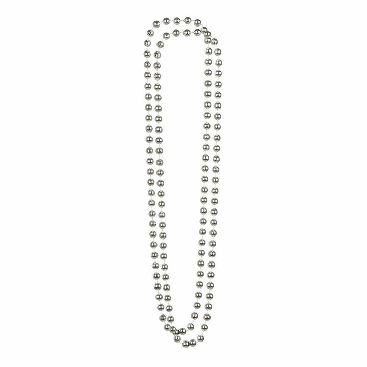 2 Colliers de perles argentées,Farfouil en fÃªte,Bijoux