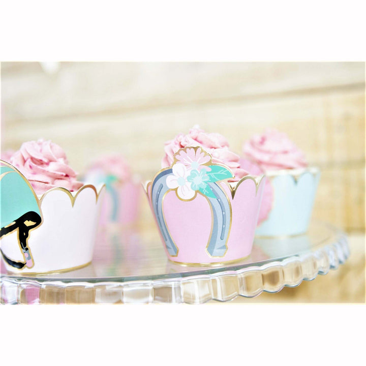 6 habillages pour cupcakes Amour de cheval,Farfouil en fÃªte,Contenants alimentaire