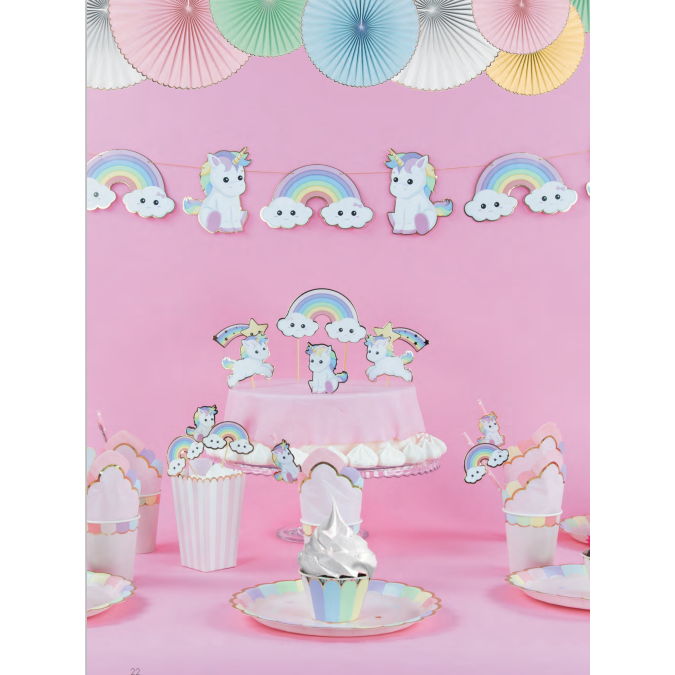 6 habillages pour cupcakes Baby Licorne,Farfouil en fÃªte,Contenants alimentaire
