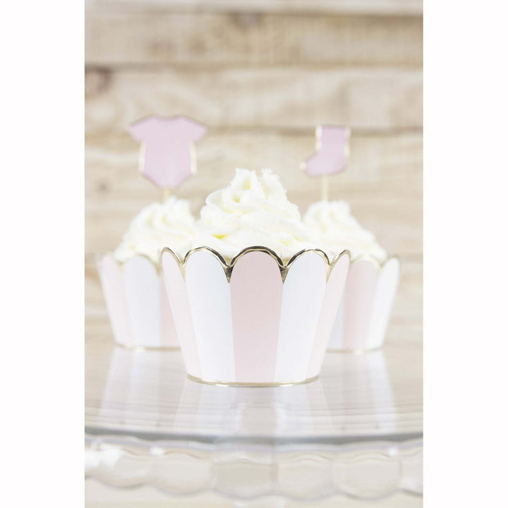6 habillages pour cupcakes Baby Pink,Farfouil en fÃªte,Contenants alimentaire