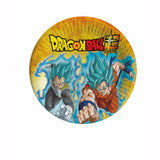 8 assiettes en carton Dragon Ball Super™ 23 cm