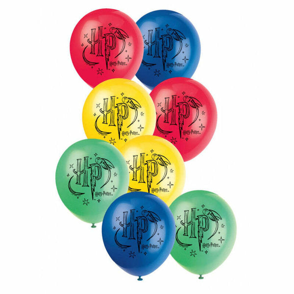 8 Ballons en latex Vif d'or Harry Potter™ 30 cm,Farfouil en fÃªte,Ballons