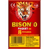8 Feuerwerkskörper der Tiger Bison 0