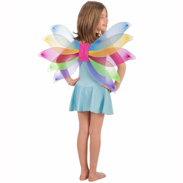 Ailes de papillon multicolores 42 X 80 cm enfant,Farfouil en fÃªte,Ailes
