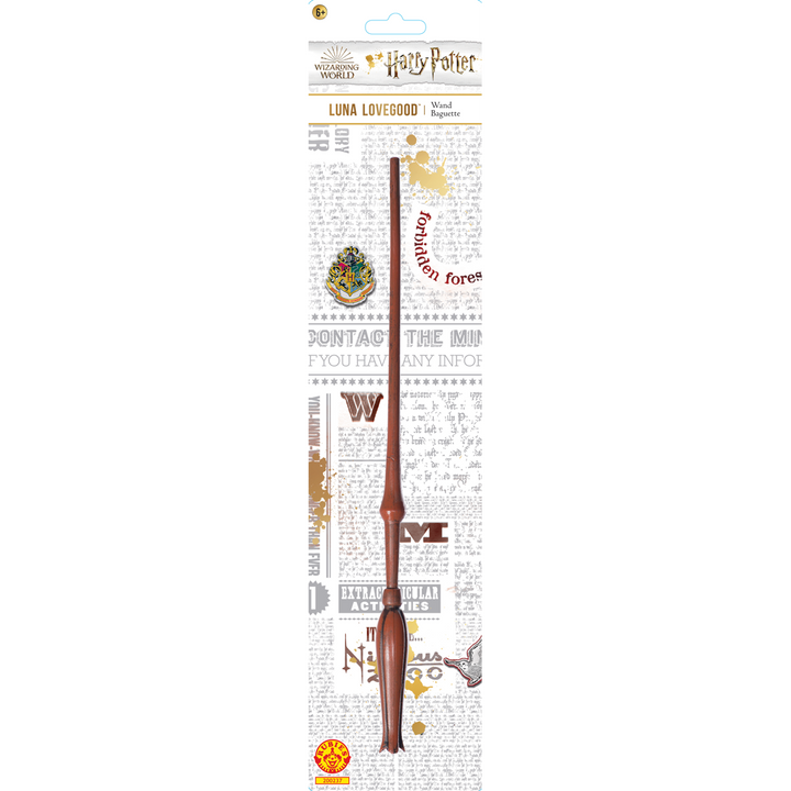 Baguette Luna Lovegood Harry Potter™ 35 cm,Farfouil en fÃªte,Cannes, baguettes