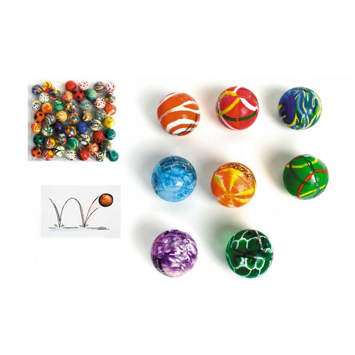 Balle rebondissante 3 cm - Coloris aléatoire,Farfouil en fÃªte,Jouets de kermesse