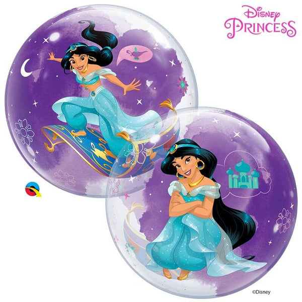 Ballon bubble Aladdin Jasmine™ 56 cm 22" Qualatex®,Farfouil en fÃªte,Ballons