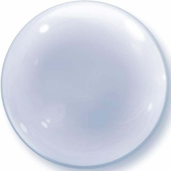 Ballon deco Bubble Clear Simple 24" 61cm Qualatex®,Farfouil en fÃªte,Ballons