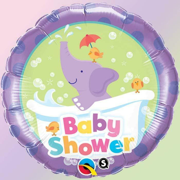 Ballon en aluminium Baby Shower éléphant 45cm 18" Qualatex®,Farfouil en fÃªte,Ballons