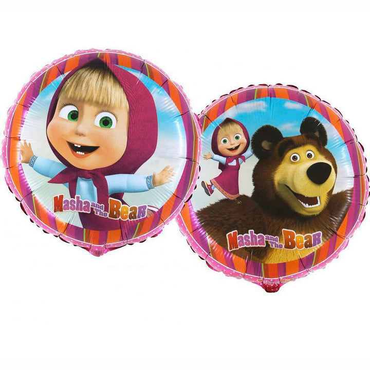Ballon en aluminium Masha et Michka™ 46 cm 18" Grabo Balloons®,Farfouil en fÃªte,Ballons