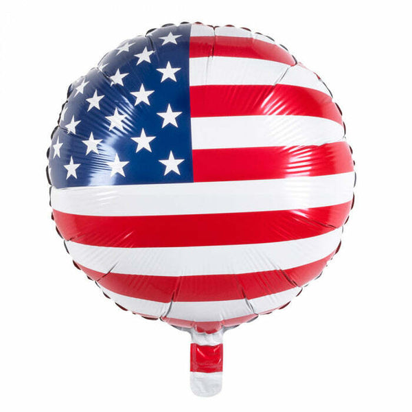 Ballon foil en aluminium USA 45 cm,Farfouil en fÃªte,Ballons