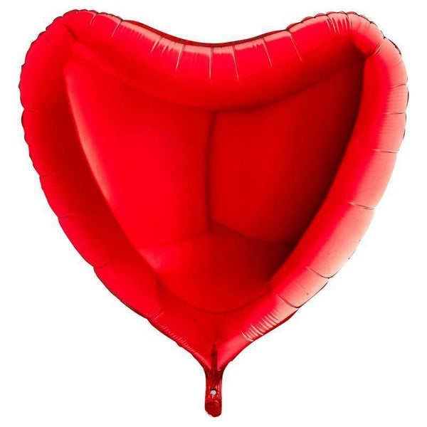 Ballon géant aluminium coeur rouge 36" 91 cm Grabo Balloons®,Farfouil en fÃªte,Ballons
