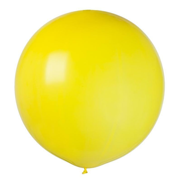 BALLON GEANT DIAMETRE 81CM JAUNE,Farfouil en fÃªte,Ballons