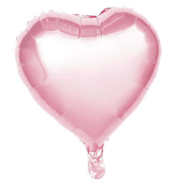 Ballon mylar coeur rose pastel 45 cm,Farfouil en fÃªte,Ballons