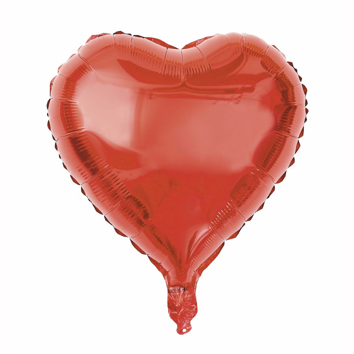 Ballon mylar coeur rouge 40 x 46 cm,Farfouil en fÃªte,Ballons