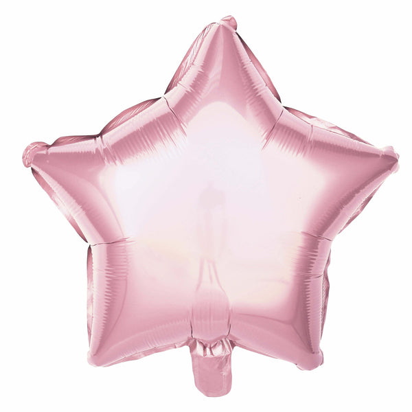 Ballon mylar étoile rose pastel 48 cm,Farfouil en fÃªte,Ballons