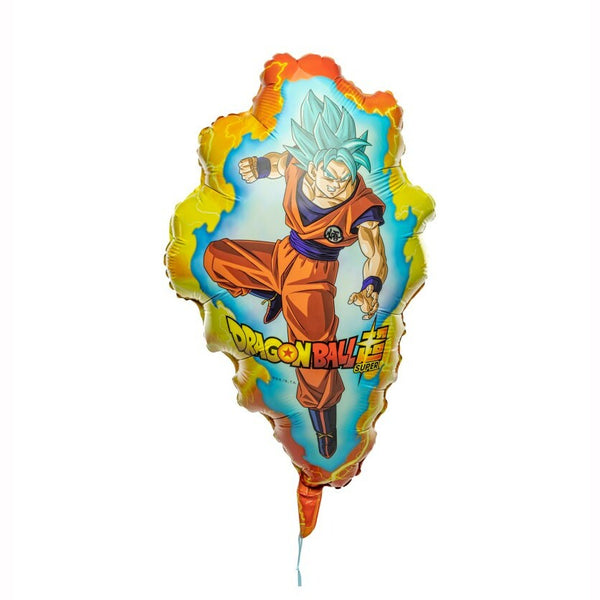 Ballon mylar Goku Dragon Ball Super™ 36 x 45 cm,Farfouil en fÃªte,Ballons