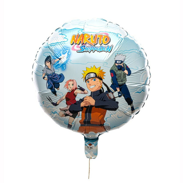 Ballon mylar rond Naruto™ 43 cm,Farfouil en fÃªte,Ballons
