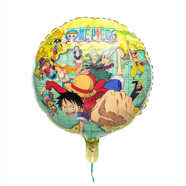 Ballon mylar rond One Piece™ 43 cm,Farfouil en fÃªte,Ballons