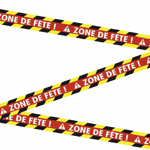 Banderole Zone de fête,Farfouil en fÃªte,Guirlandes, fanions et bannières