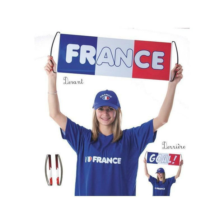 Bannière de supporter France à déplier "Goal",Farfouil en fÃªte,Guirlandes, fanions et bannières