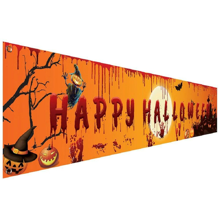 Bannière Happy Halloween de 250 cm X 48 cm,3 / 250x48cm,Farfouil en fÃªte,Décorations