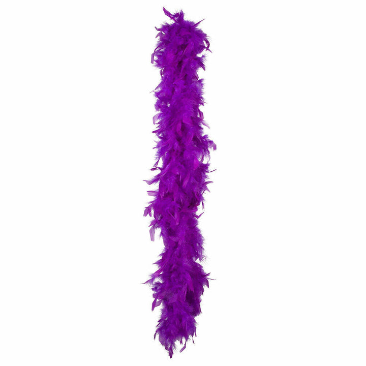 Boa luxe violet en plumes 1,80m 50 grs,Farfouil en fÃªte,Boas et plumes
