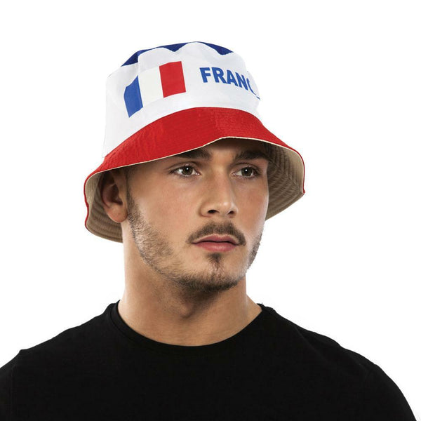Bob de supporter tricolore France,Farfouil en fÃªte,Chapeaux