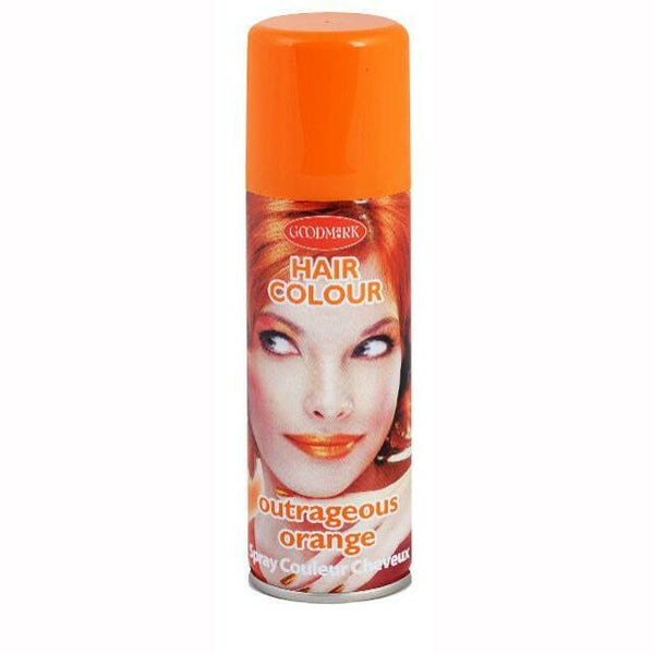 Bombe pailletée pour cheveux - 125 ml - Différents coloris - Argent, or ou  rouge